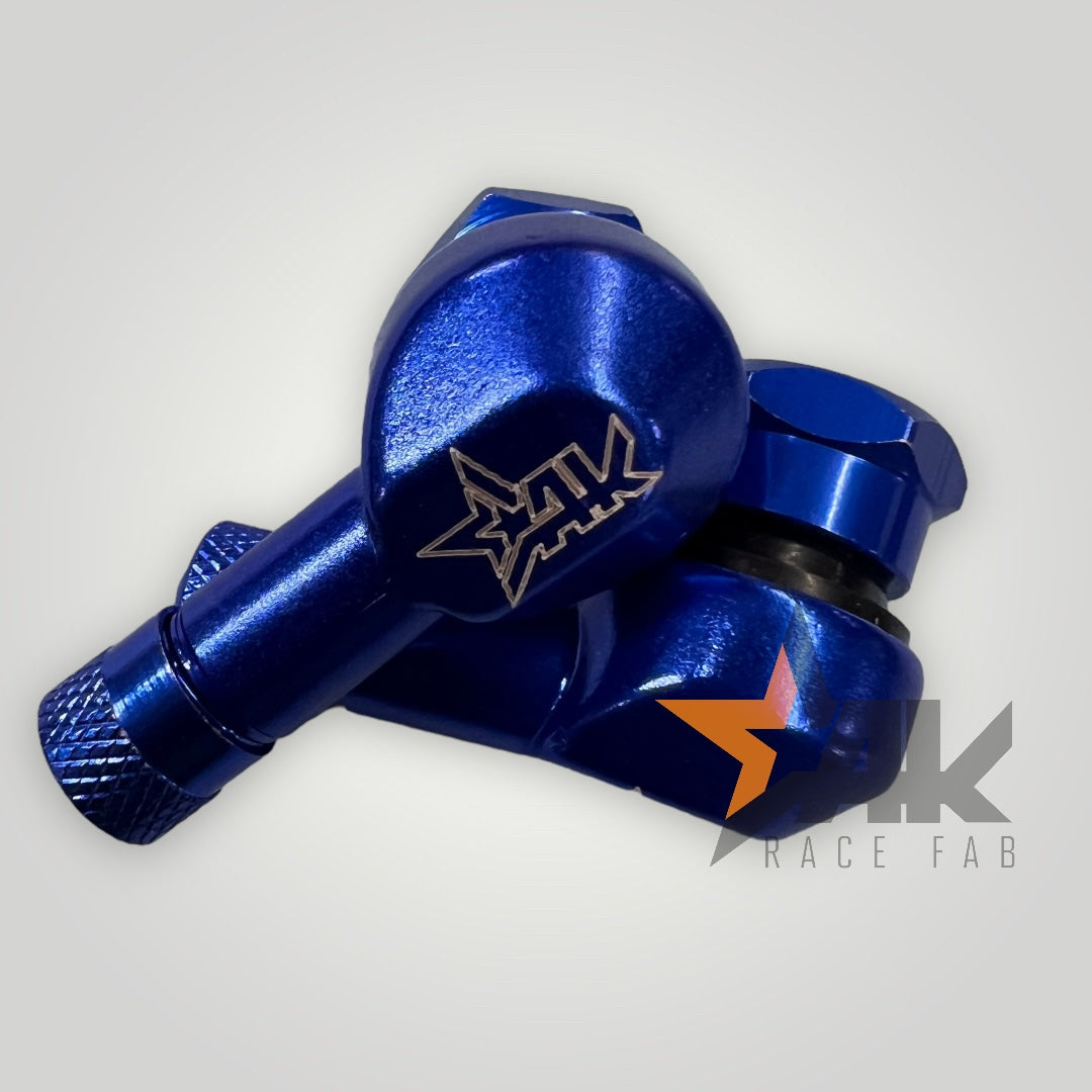 AKRF branded 85* cast aluminum valve stems, 11mm