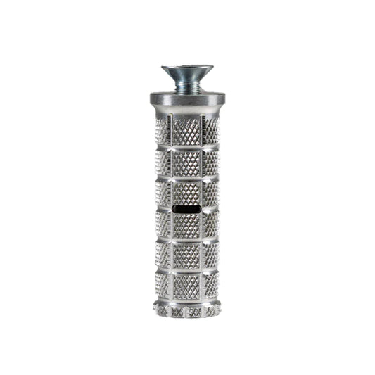 Woodcraft Short Replacement Footpeg with Bolt in Silver (06-0611)