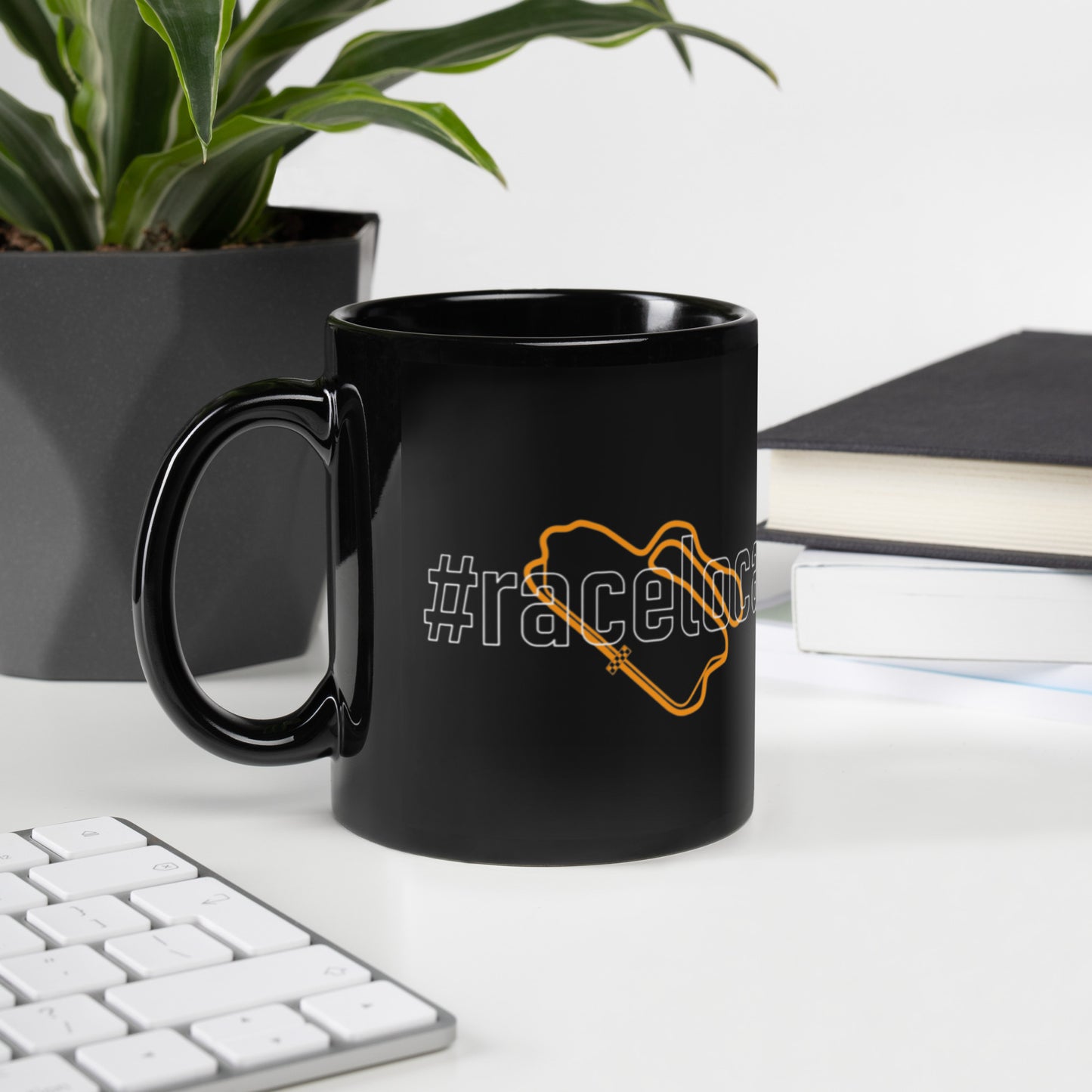 #RACELOCAL Loudon Proud Black Glossy Mug