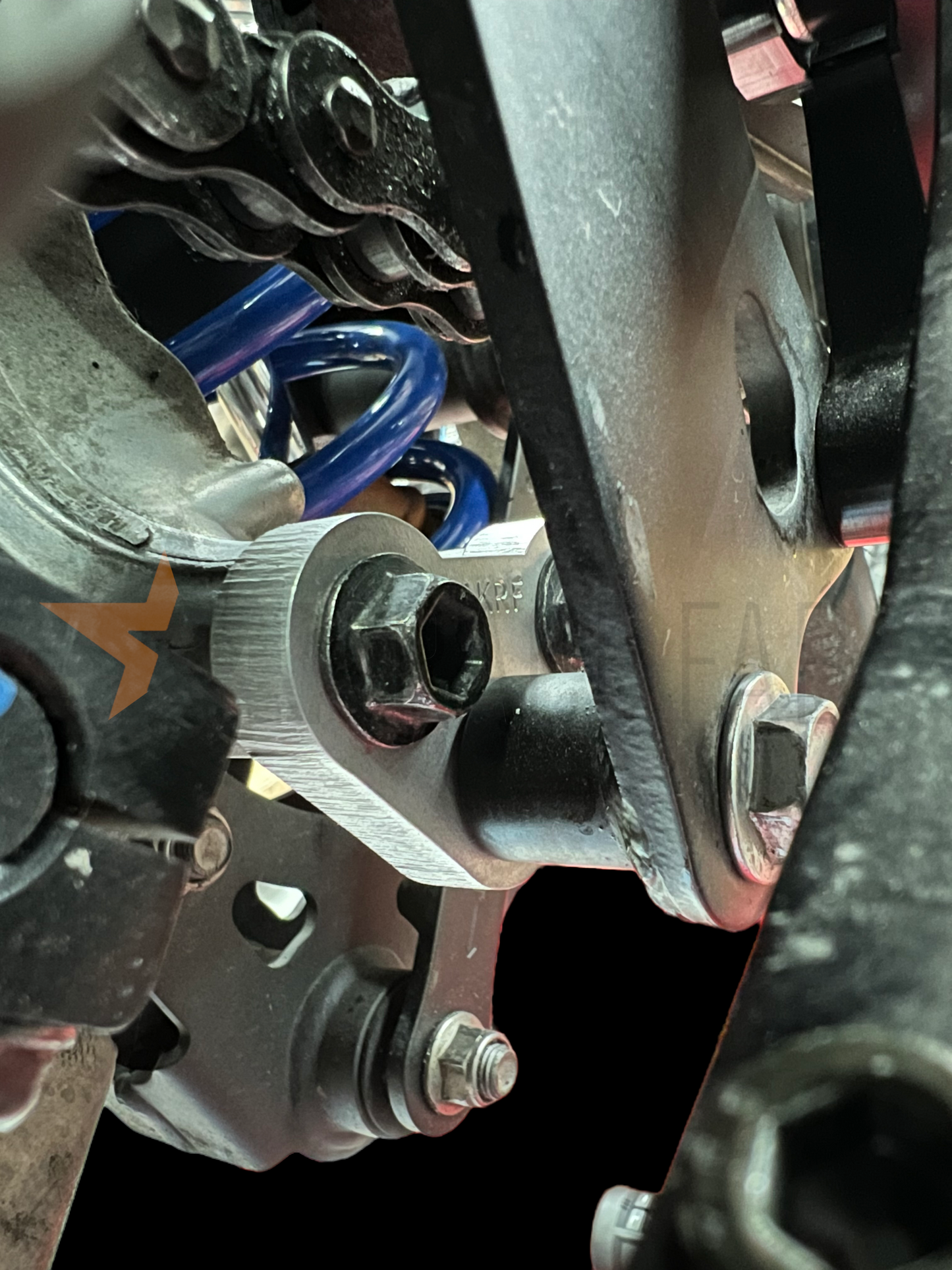 AKRF Kawasaki Ninja 400 Side Stand Eliminator Bracket