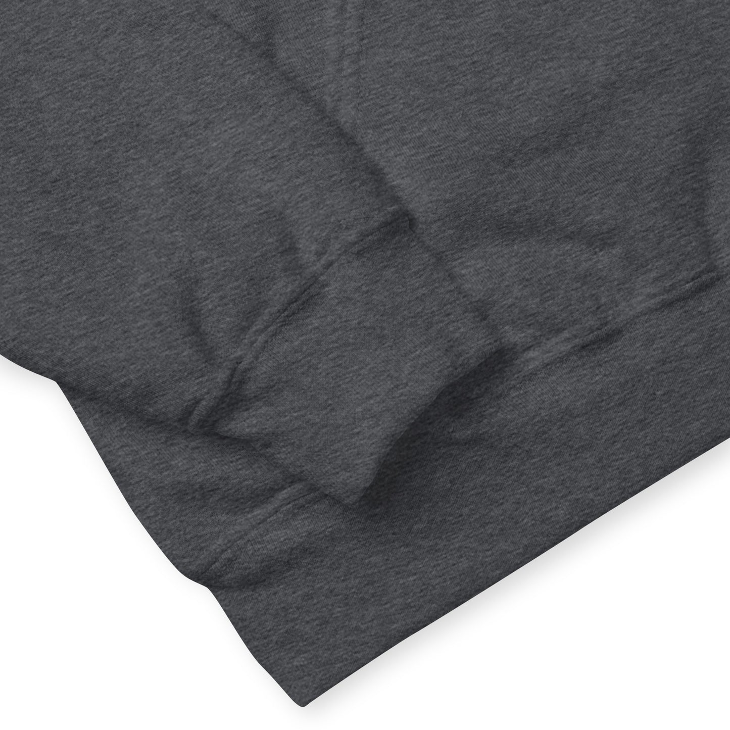 AK RACEFAB "Dark Logo" Premium Pullover Hoodie Dark Heather Gray