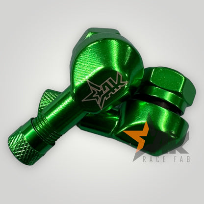 AKRF branded 85* cast aluminum valve stems, 11mm