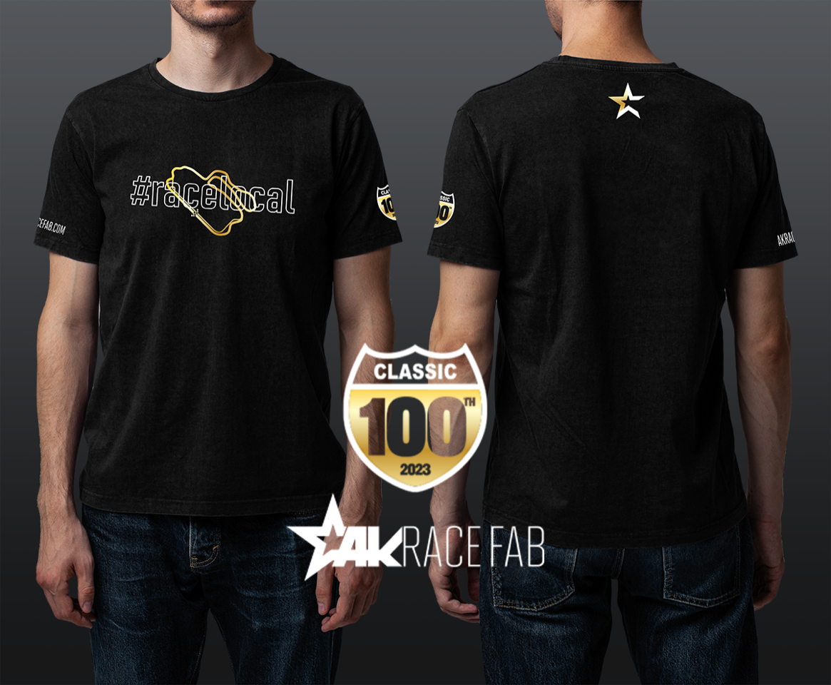 #RACELOCAL 100th Loudon Classic Men's Classic Crew Neck T-Shirt