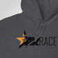 AK RACEFAB "Dark Logo" Premium Pullover Hoodie Dark Heather Gray